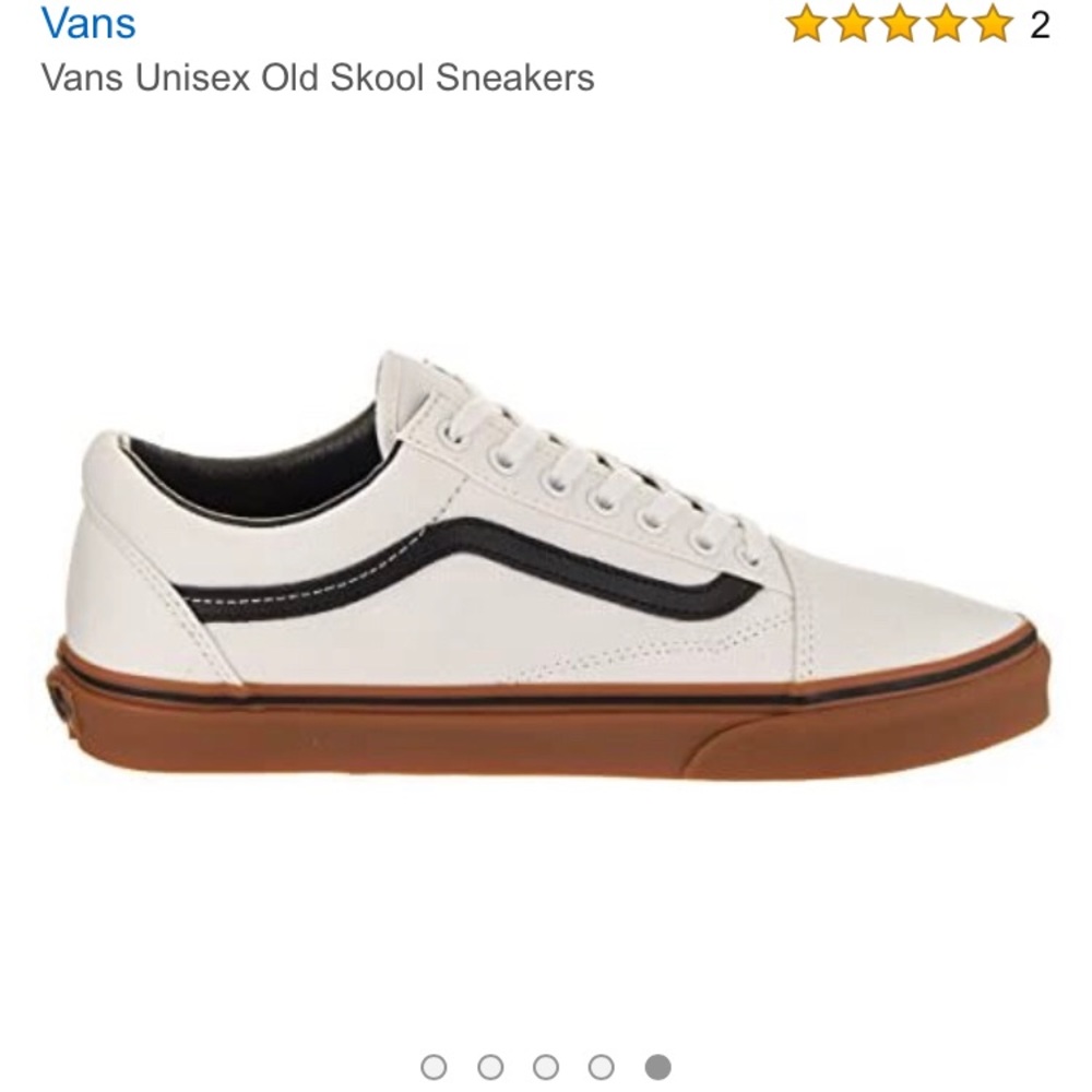 White and black vans 🐰 - Picture 1 of 8
